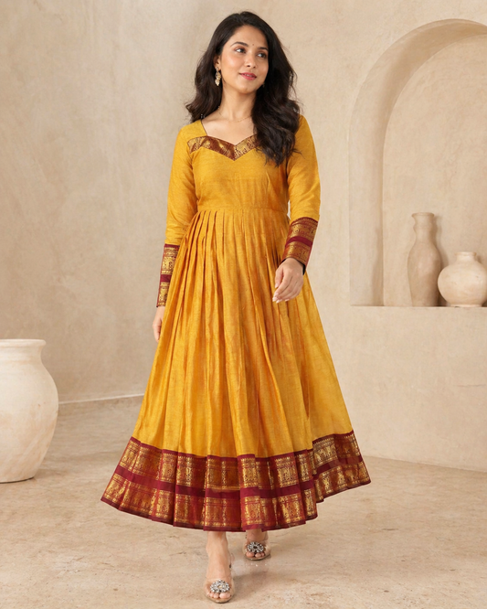 Heritage Cotton - Kanchi Cotton frock