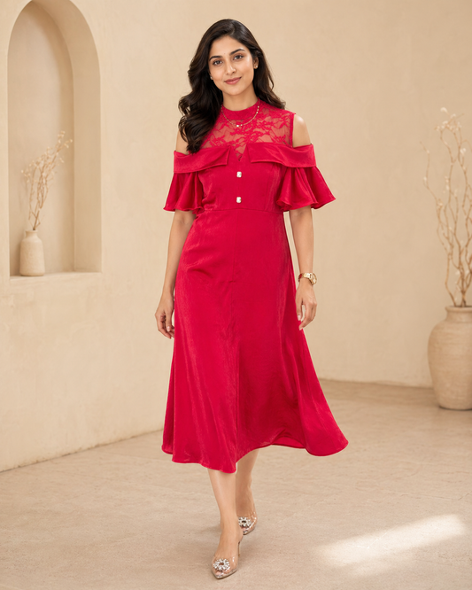 Ruby Stain - Party wear frock