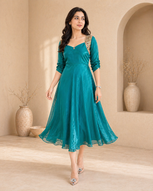 Emerald Sheen - Glass Tiusse frock
