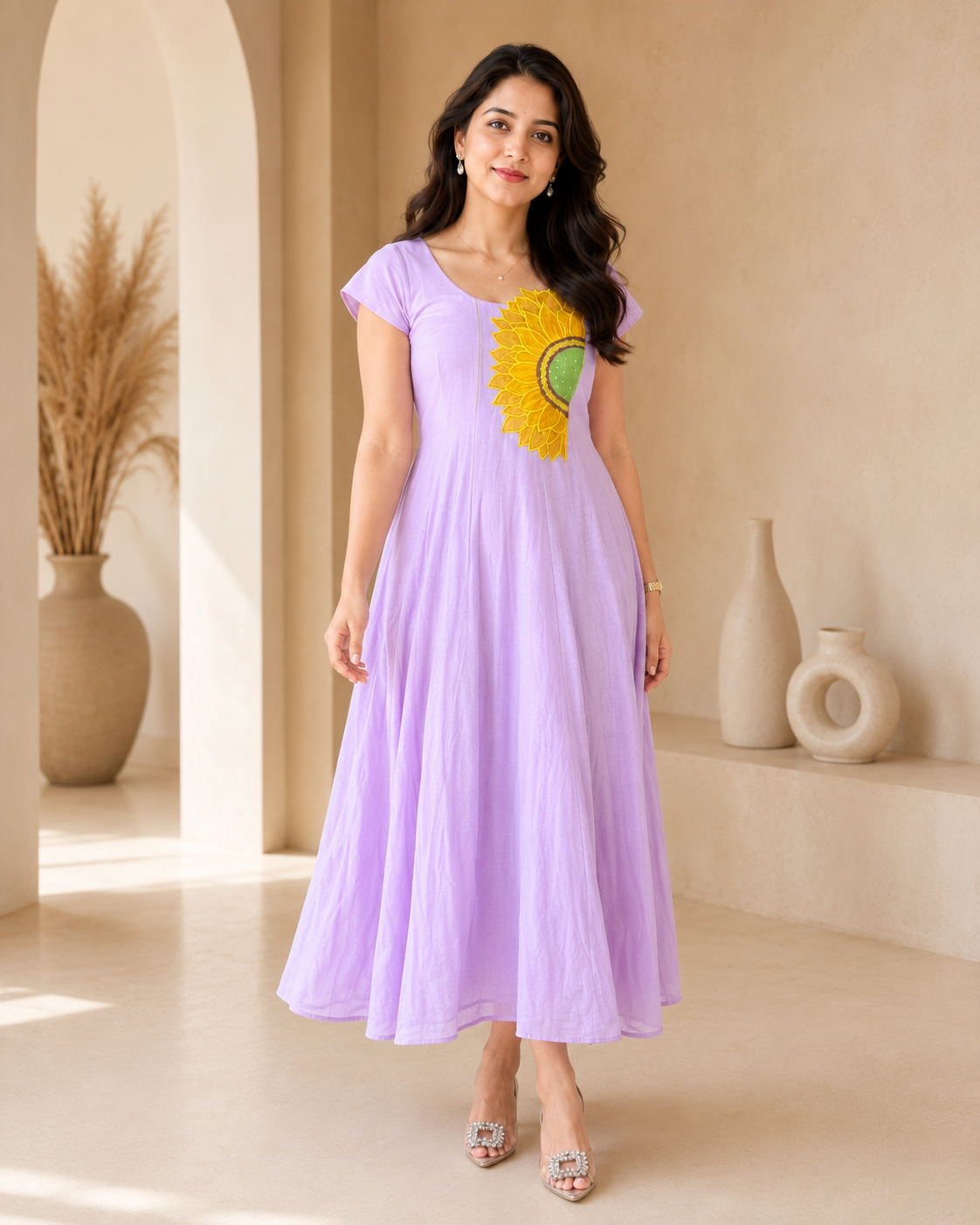 Blush Sunflower styling