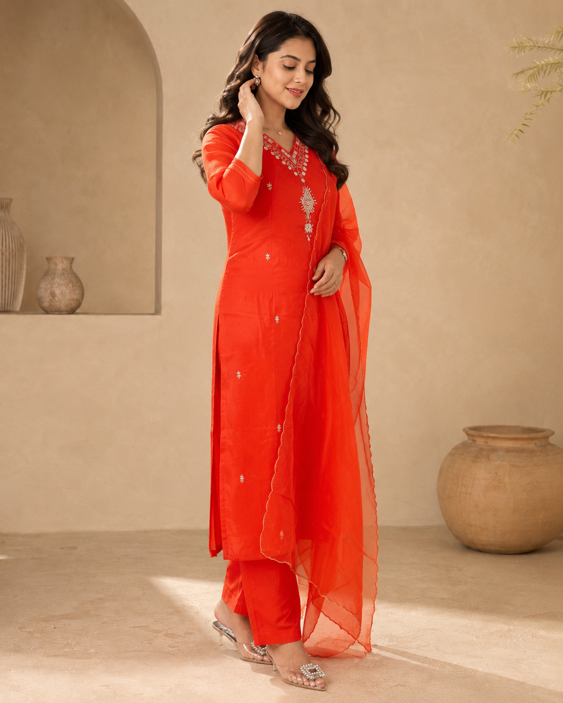 Royal Sindoor styling