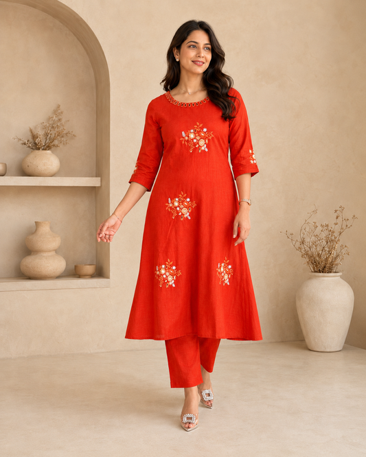 Scarlet  Flora