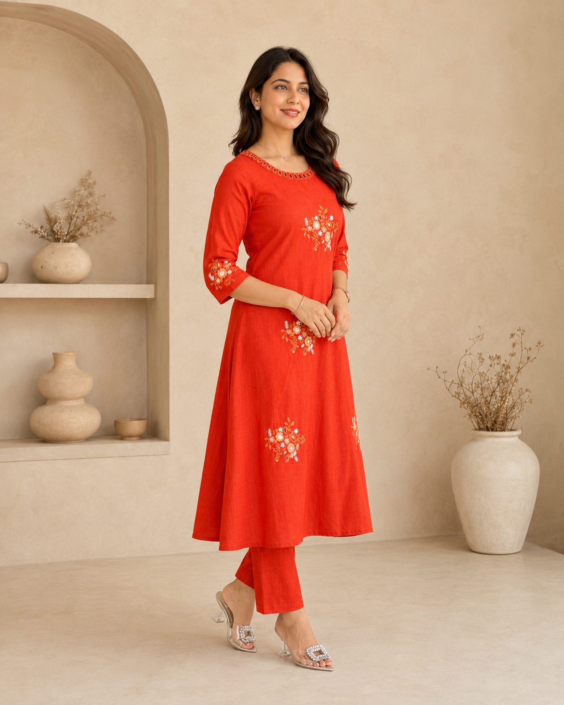 Scarlet  Flora styling