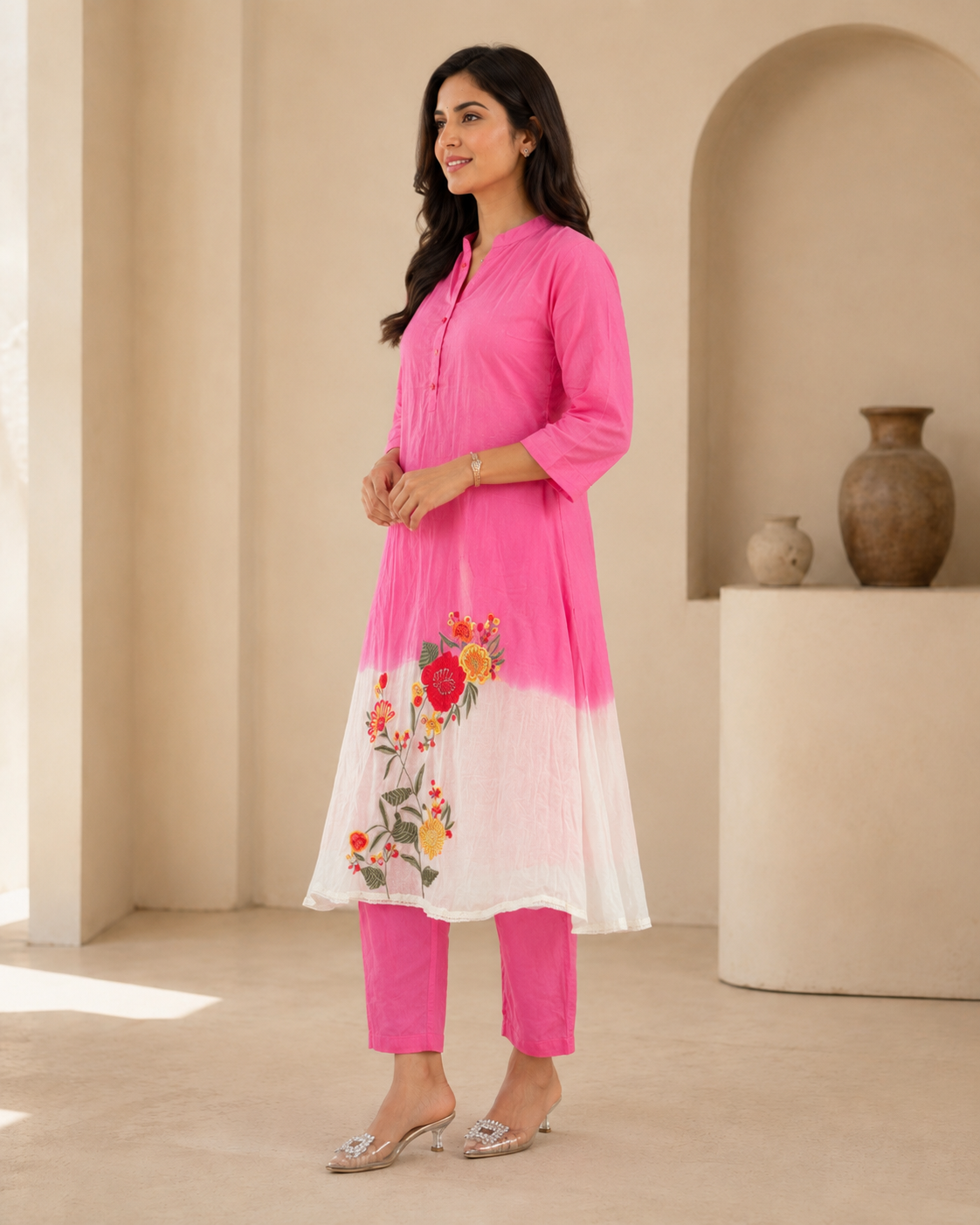 Fuschia Bloom styling