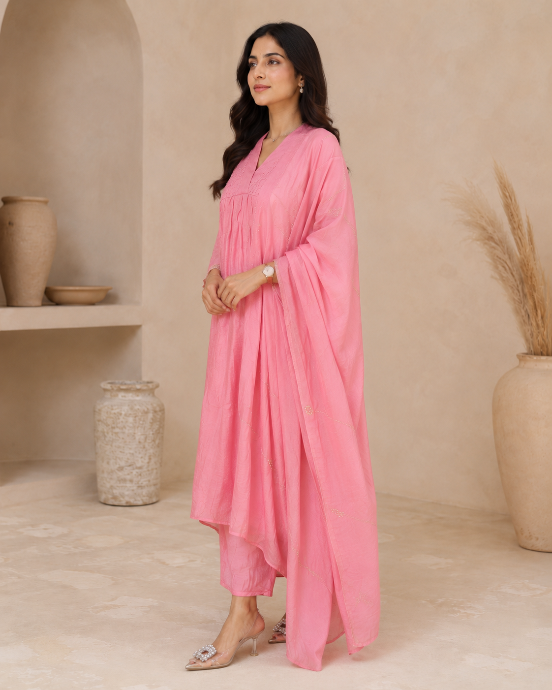 Serene Pink styling