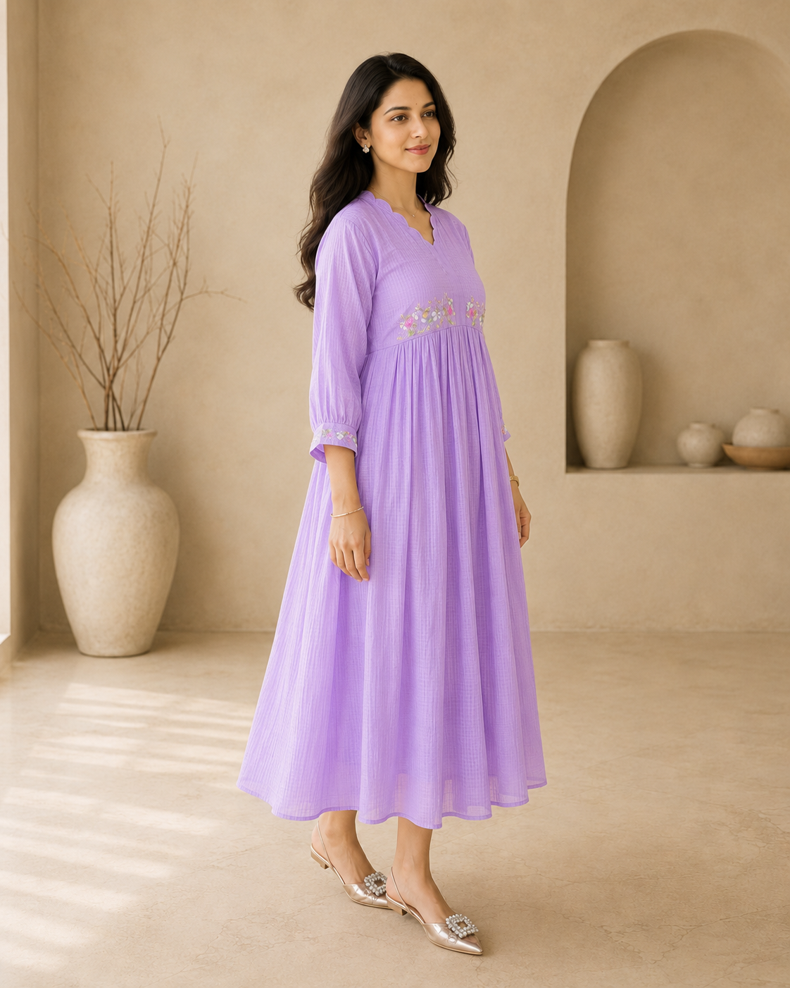 Lilac Meadow styling