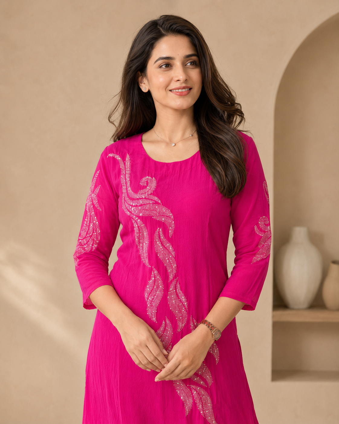 Fuchsia Plume detail