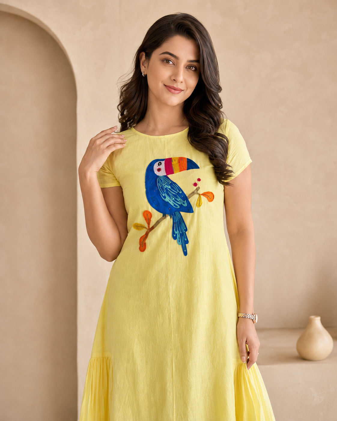 Lemon Toucan detail