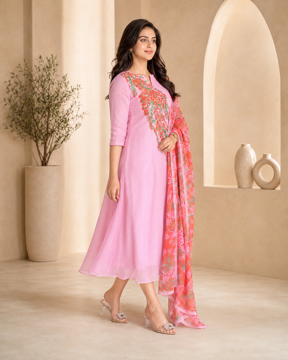 Pink Serenity styling