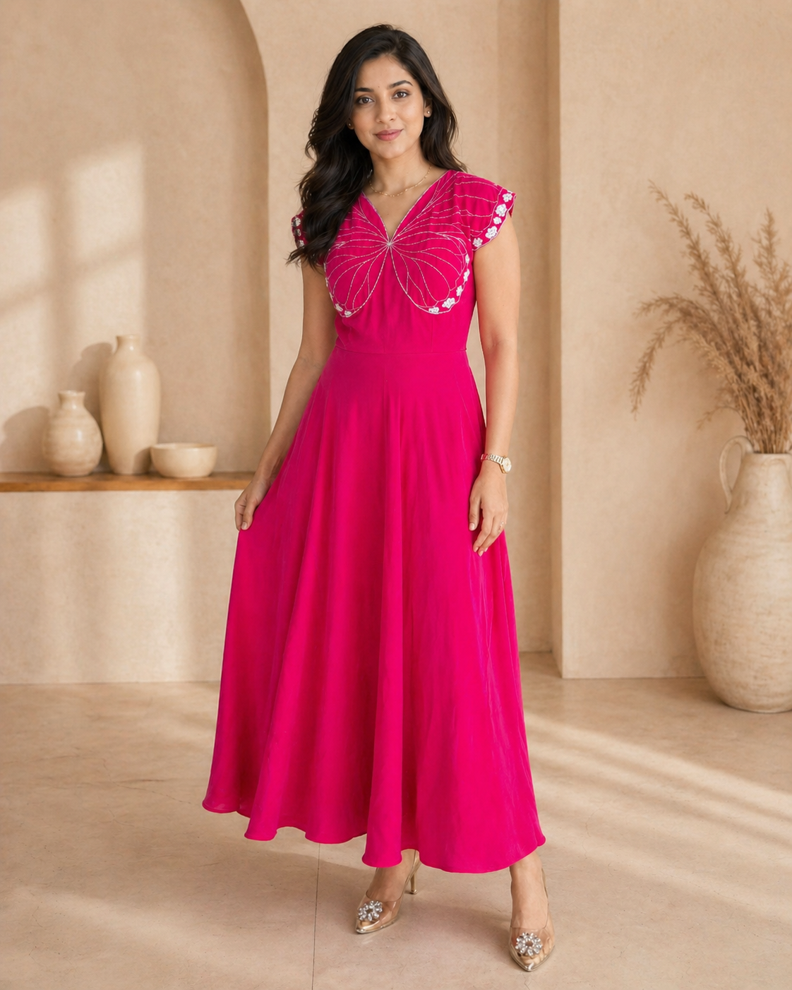 Pink Butterfly styling