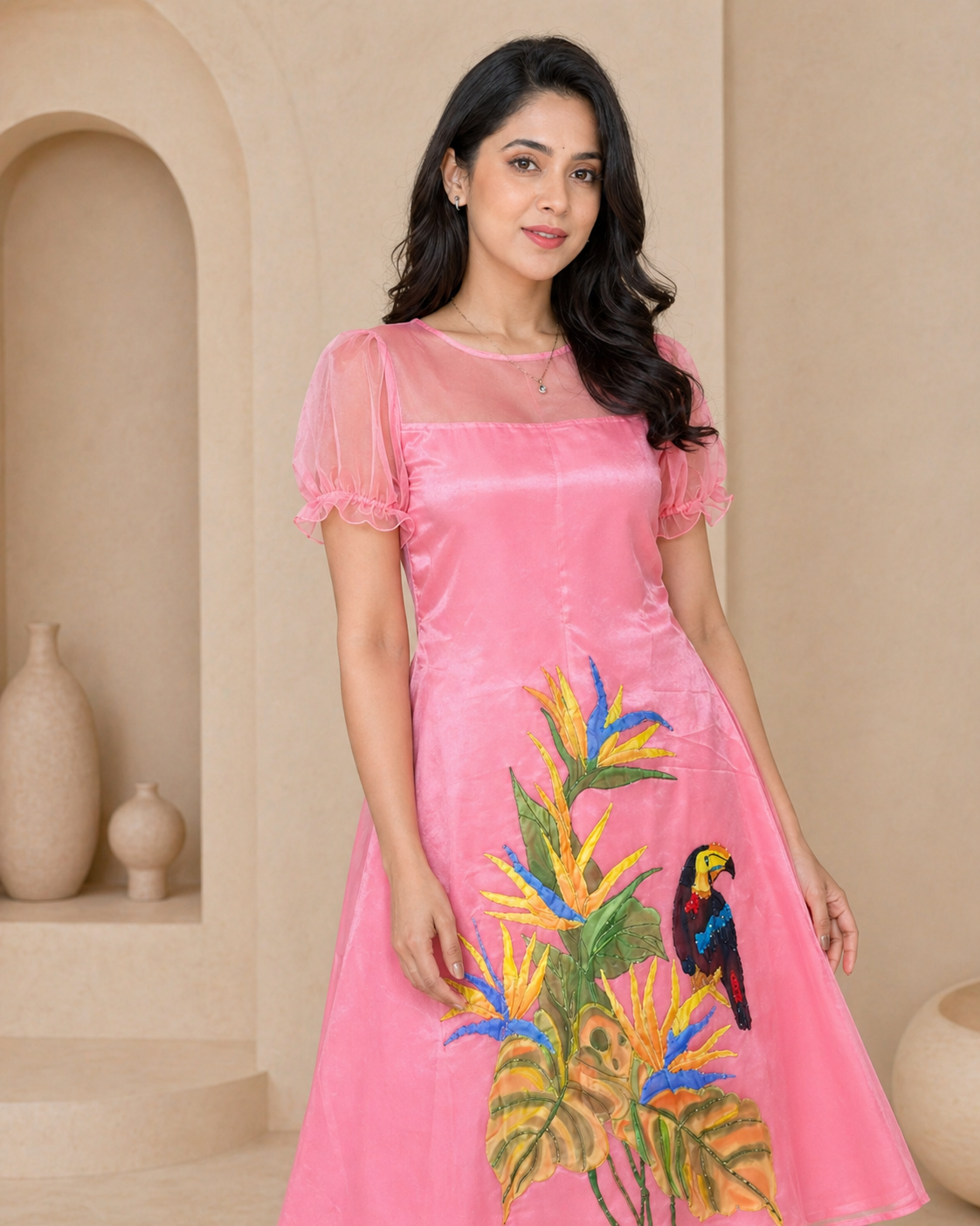 Peach Grace detail