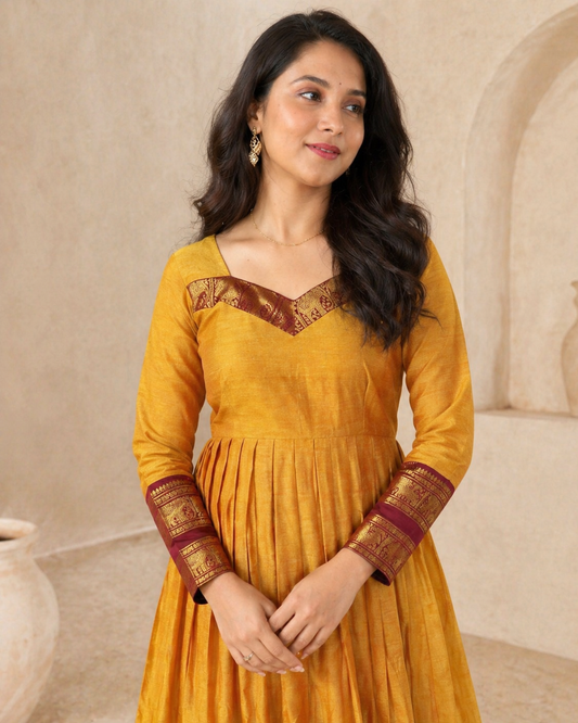 Heritage Cotton - Kanchi Cotton frock