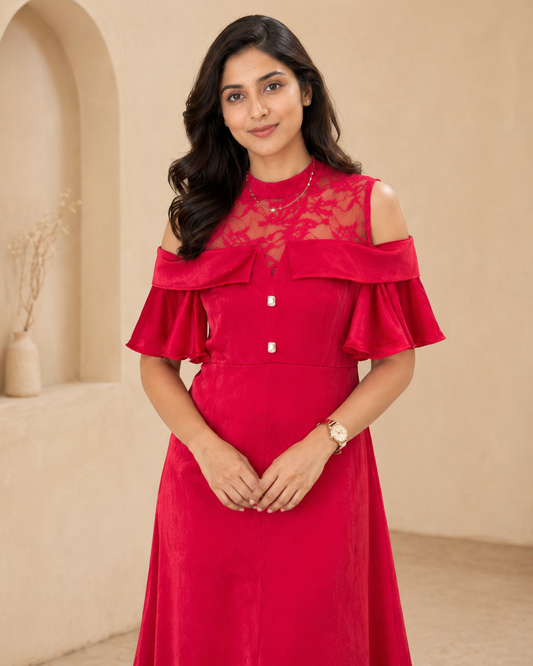 Ruby Stain - Party wear frock