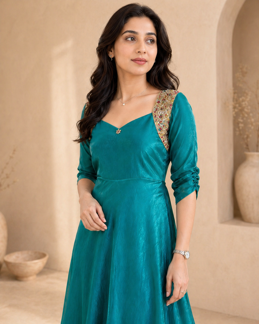 Emerald Sheen - Glass Tiusse frock